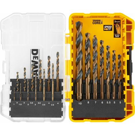 DeWalt Metallbohrer-Set 19-tlg. HSS-G, Art.Nr. DT70728POS-QZ (1/5)