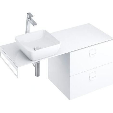 Ravak Comfort - Plaque d'évier 1200x460x16 mm, blanc brillant X000001381 (1/5)