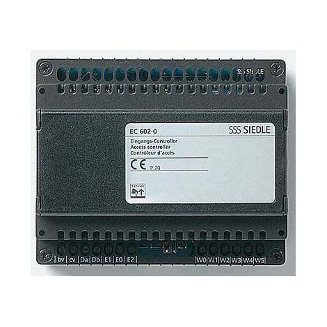 SIEDLE 036355 EC 602-03 DE EINGANGS-CONTROLLER SCHWARZ SIEDLE&SÖHNE 200036355-00