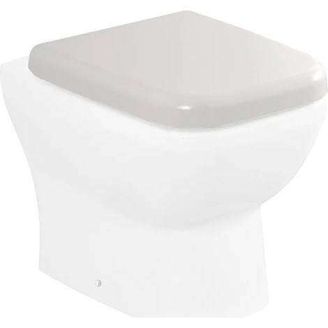 Copriwater originale Vitra serie Integra Square in termoindurente lucido (1/4)