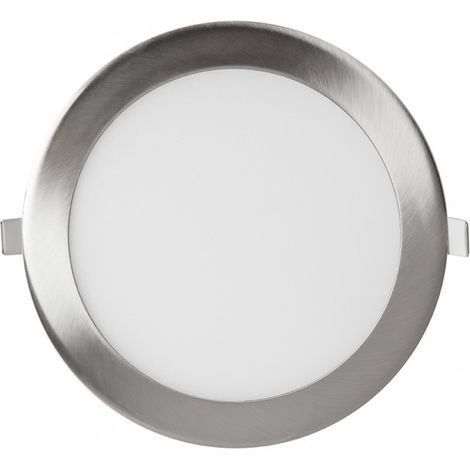 IluminaShop - Downlight panel LED Circular Niquel 6W IP44 CCT  3000+4000+6000 (1/3)