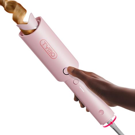 Automatic Curling Iron Hair Curler Portable 32 mm with 3 Adjustable Temperatures, Anti-scald, Ceramic Curler Short and Long Hair, Pink  Double Voltage Ionic Curling Wand Portable Lightweight Travel Ce (1/5)