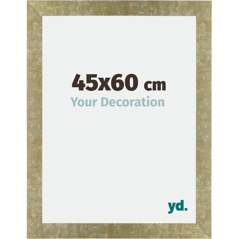 Cadre Puzzle 45x60 cm - Or Antique - MDF - Mura. (1/5)