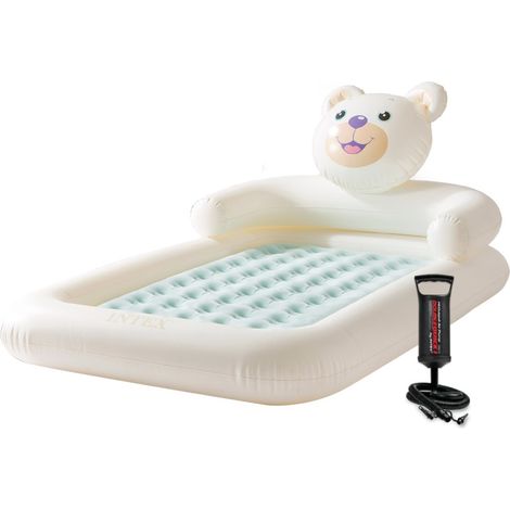 Colchón hinchable 178x114x71 cm con bomba de pistón INTEX 66814NP (1/5)