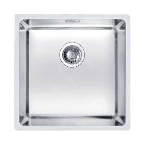 Alveus Kombino - Évier 440x440 mm, avec commande du vidage, inox 1100235 (1/3)
