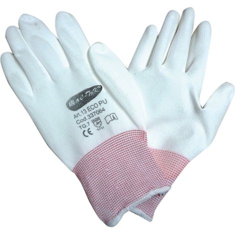 12PAIA GUANTI NYLON POLIURETANO 13 ECO TG.10 (1/2)