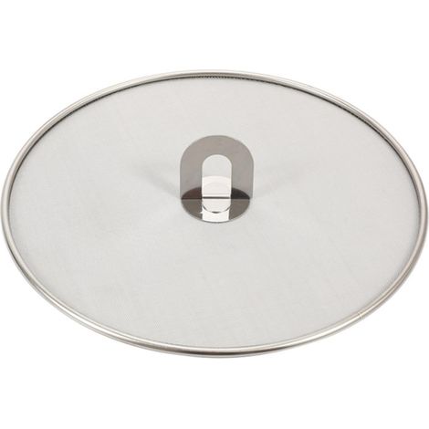 Ecran Anti-Eclaboussures - Couvercle Filet En Acier Inoxydable Pour Poêle Et Casserole - Protection Contre Les Projections D'Huile En Friture - 1 Pièce (1/5)