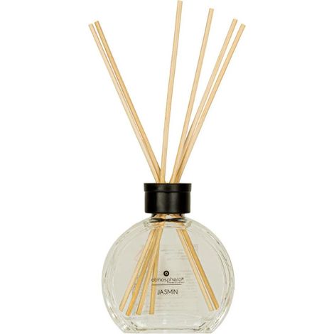 Diffuseur de Parfum & 6 Bâtonnets "Haly" 50ml Jasmin (1/2)