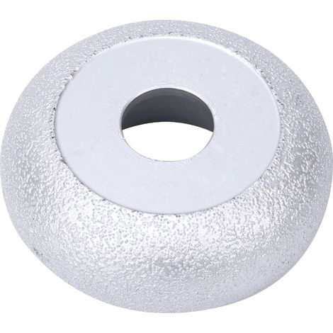 Ortviai Meule diamant brasée pour meuleuse d'angle – 75 mm (3 po), trou central 20 mm, usage sec ou humide (1/5)