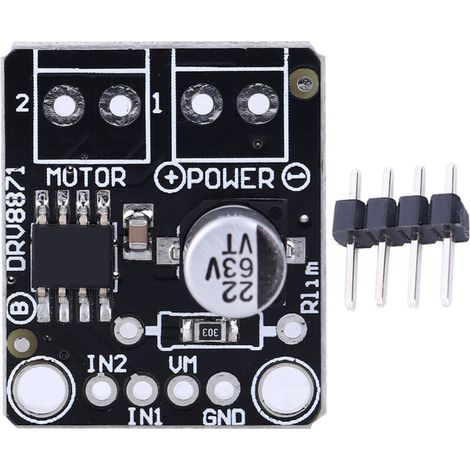 Carte de Commande PWM DRV8871 pour Moteurs Courant Continu, Pilote Pont en H 3.6A (1/5)