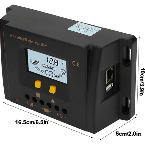 Contrôleur solaire JN-K à identification automatique WPM série K 12 V/24 V 10 A (1/5)