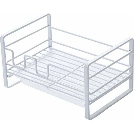 Porte-Éponge Multifonctionnel et Pratique Porte-Éponge Antidérapant Porte-Éponge au Design Créatif Porte-Éponge Creux avec Égouttoir pour Ranger Éponges, Brosses et Savon pour Les Mains ( (1/4)