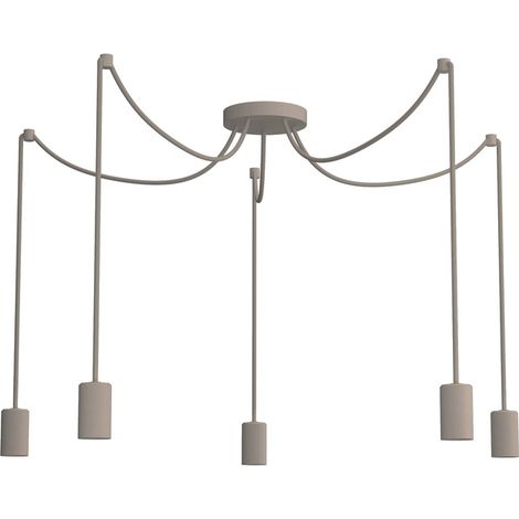 Lampe suspendue Spyder Brun sable 5 clair - SG-70665