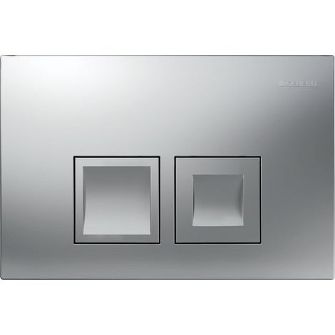 Geberit Delta35 - Placca di comando, cromo opaco 115.135.46.5