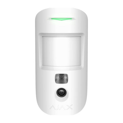 119282 - Jeweller - MotionCam HDR (PhOD) Jeweller (8EU) - Drahtloser PIR-Bewegungsmelder mit externer Fotoverifizierung - Farbe white - Ajax drahtlose Sicherheit