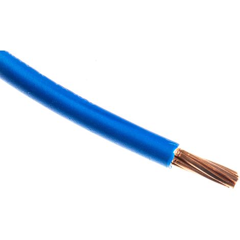 RS PRO câble, section: 16 mm² 50m, 450 V c.c., 750 V c.a. LSZH Bleu HO7Z-R Câble à conducteur simple ( Prix pour Bobine de 50 Mètres ) (1/3)