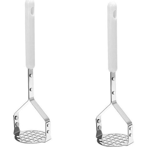 2 Küchenhelfer/Mini-Kartoffelstampfer/Haushaltshelfer aus Edelstahl (1/4)