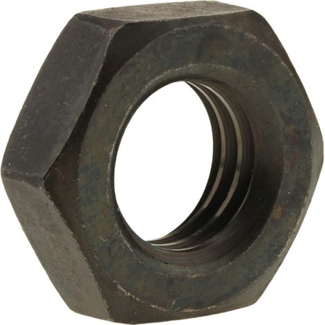 Reidl DIN 936 Sechskantmutter niedrige Form mit Fase, Linksgewinde, Feingewinde M 12 14 H blank (1/4)