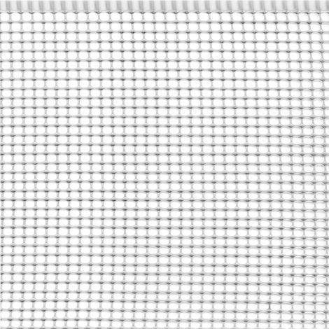 TENAX Quadra 05 Bianco 1,00 x 30 m, Rete Protettiva in Plastica per Balconi, Cancelli e Recinzioni (1/2)