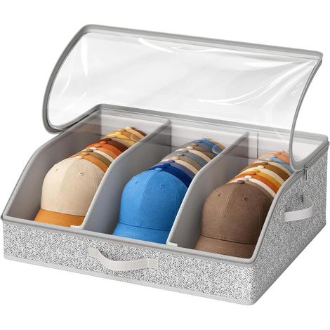 Organiseur de casquette de baseball – Support pliable empilable facile (1/5)