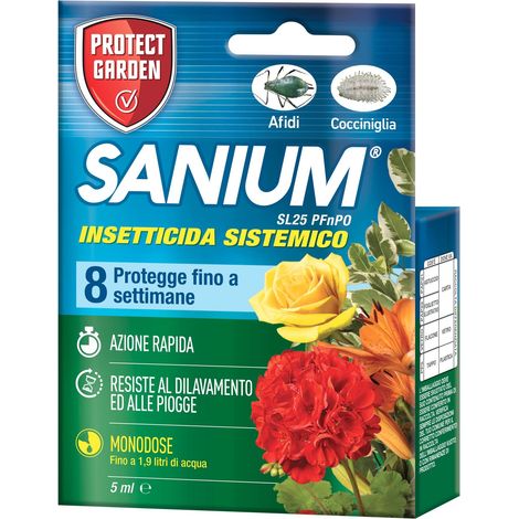 INSETTICIDA SISTEMICO SANIUM SL 25 DA 5 ML (1/5)