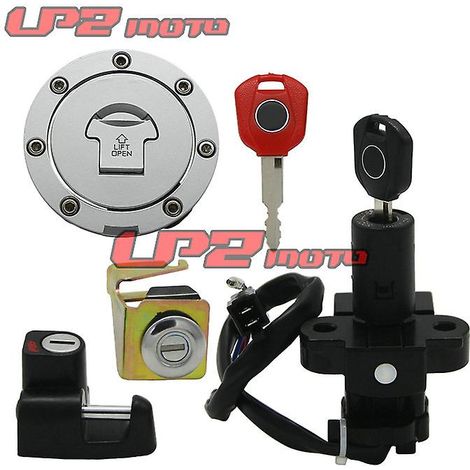 Convient pour Honda CB400 1992-1998, verrouillage électrique de porte, bouchon de réservoir de carburant, kit de verrouillage complet (version améliorée) (1/3)
