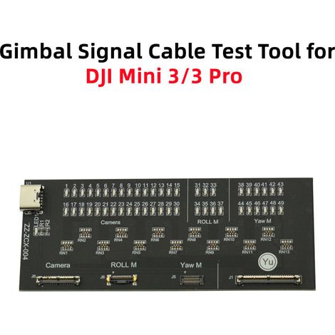 Testplatine für das DJI Mini 3 Pro Gimbal-Kamerasignalkabel und Testplatine für die Mini 3 Pro Drohne