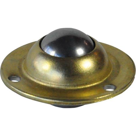ROTELLA A SFERA CON PIASTRA mm. 30 - pz. 4