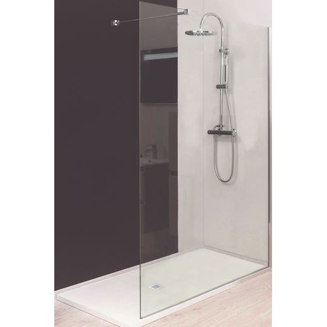 ONDEE - Mamparas de baño ITALIANA - vidrio templado - transparente - 140x200x0,8cm (1/4)