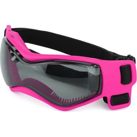 Gafas de protección ocular para perros, gafas de sol para perros, fáciles de poner, talla S, color negro (1/5)