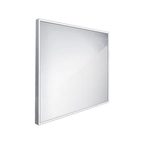 Nimco Miroirs - Miroir avec éclairage LED, 600x600 mm, aluminium ZP 13066 (1/5)