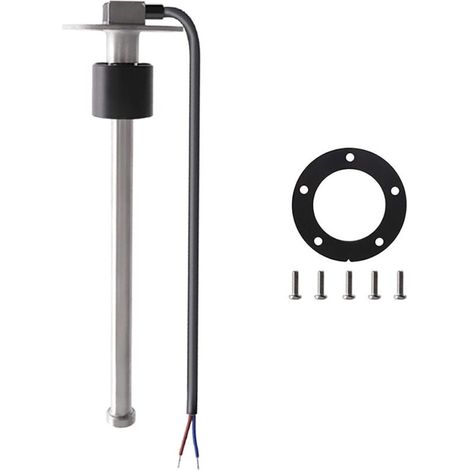 Sensore di livello carburante 0190 ohm Unità ricevitore carburante per barca, sensori di livello acqua per auto 225 mm (1/4)