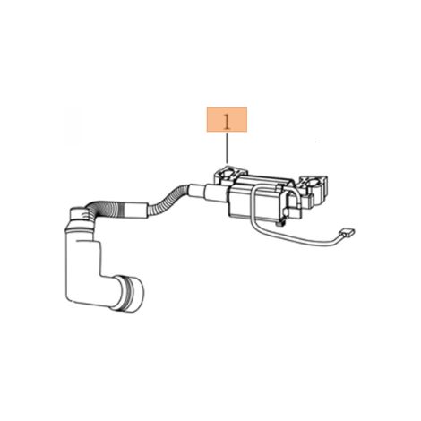 Bobina di accensione ORIGINALE OLEOMAC rasaerba G 48 PK COMFORT PLUS motore K605
