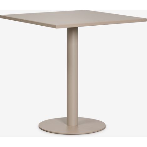 Mesa de cocina cuadrada 70x70 cm en hierro Mizzi SKLUM        (1/5)
