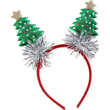 Bandeau de noël pour enfants, avec motif étoile/arbre, en-C (1/2)