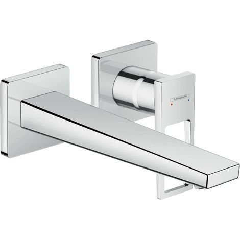 Hansgrohe Metropol - Waschtisch Einhebelmischer - Unterputz, 2-Loch Montage, verchromt 74526000 (1/4)