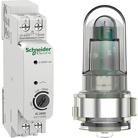 [GEBRAUCHT] B-Ware Schneider Electric Dämmerungsschalter Lichtsensor Lichtschalter Din Hutschiene