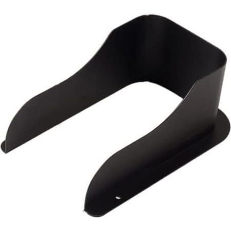 Protection anti-pluie pour talkie-walkie/sonnette, en métal renforcé, installation facile (noir)