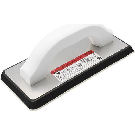 RUBI llana goma pro 10607 , Llana de goma PRO 10607 Rubi Llana de goma con lámina de caucho blanco de 3 mm resistente a la abrasión Ideal para el rejuntado de baldosas cerá