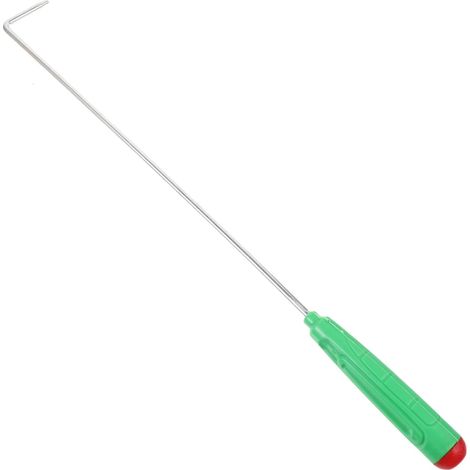 Kaminhaken Metall Feuerstelle mit Langem Griff 43cm für