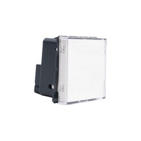Bticino MatixGo Pulsante targa portanome 1P (NO) 3A 250Vacm Bianco - J4040
