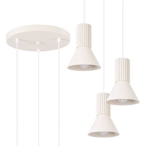 Suspension beige Estria 3P (1/2)