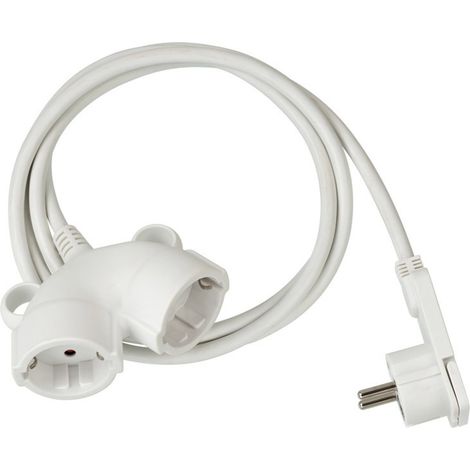 Brennenstuhl 1161820223 Strom Verlängerungskabel Weiß 3.00 m H05VV-F 3G 1,5 mm² (1/3)