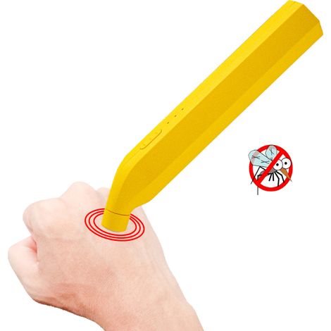 Stylo Anti-Démangeaisons Électronique - Soulagement Piqûres Moustiques, Insectes - Idéal Randonnée, Voyage, Sport Extérieur (1/5)