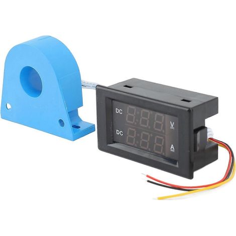 Hall-Gleichstrom-Spannungsmesser, hochpräzises digitales Amperemeter/Voltmeter für die Drehmaschinenindustrie, AC 100–240 V