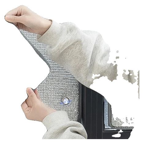 Film de protection solaire pour fenêtres, protection UV, efficacité énergétique, 40x100cm-b, B (1/2)