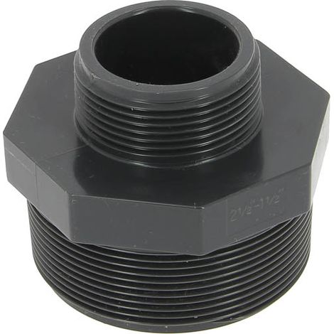 Réduction PVC pression mâle-mâle 66-40