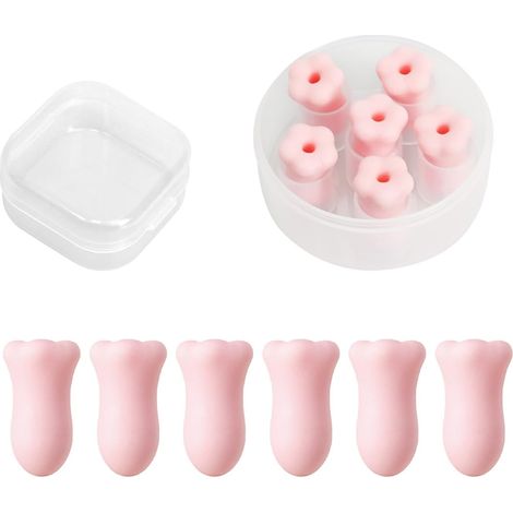 Bouchons D'oreilles pour Dormir, Bouchon Oreille Sommeil, 38 Db Snr, Rose 6 Pcs Avec Boîte, Ergonomiques, Suitable for Sleeping, Studying, Working, etc (1/5)