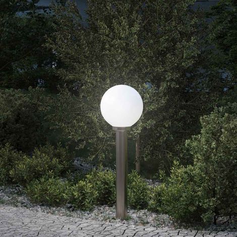 vidaXL Lampada a paletto 80 cm in Acciaio Inox IP44