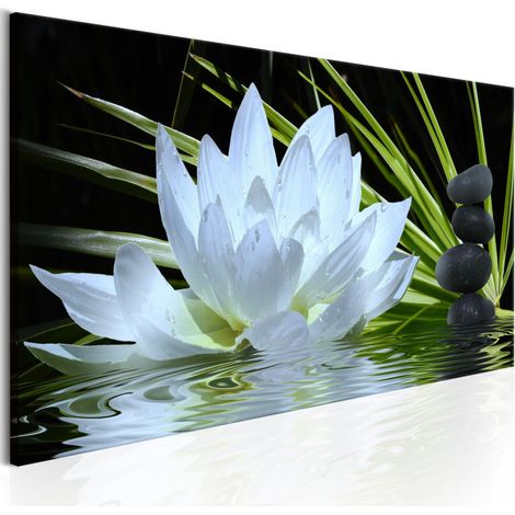 Tableau Imprimé "Zen Garden Narrow" 45 x 135 cm (1/2)